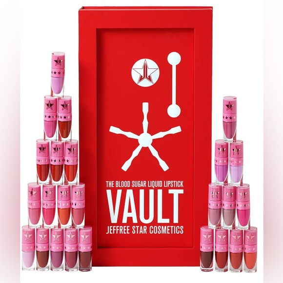 Jeffree Star Other - NIB Jeffree Star Blood Sugar Liquid Lipstick Vault